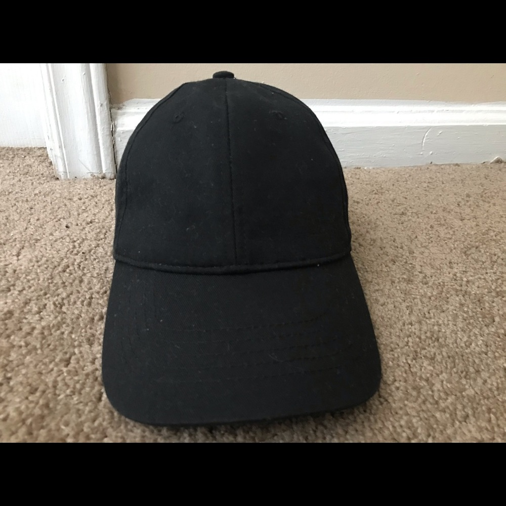 All Black Baseball Cap